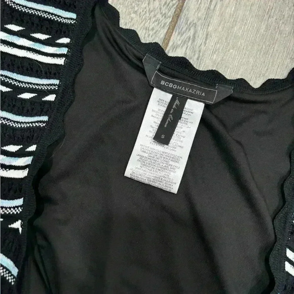 BCBG MAXAZRIA Knitt Bodycon Dress Size Small - Picture 3 of 5